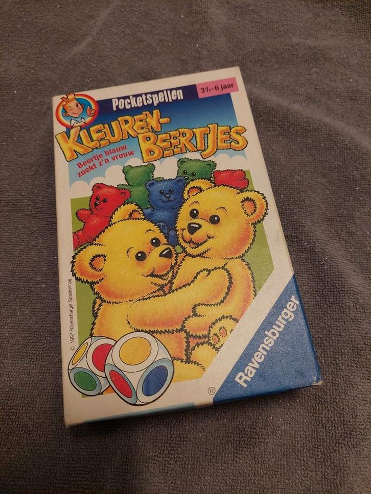 Kleurenbeertjes Farbenbär Bear buddies Ravensburger schaars, Hobby en Vrije tijd, Gezelschapsspellen | Overige, Zo goed als nieuw
