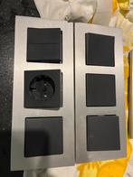 Gira Esprit Edelstaal+plastic Afdekramen 2- & 3-voudig, Ophalen of Verzenden, Zo goed als nieuw, Overige typen