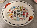 Blond Amsterdam BBQ/Hapjes Schaal - Groot, Huis en Inrichting, Keuken | Servies, Blond Amsterdam, Ophalen of Verzenden, Aardewerk