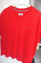 HILFINGER  JEANS SHIRT MAAT S, Verzenden, Zo goed als nieuw, Rood, HILFINGER