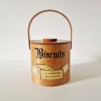 vintage koekdoos koektrommel biscuits trommel, Ophalen of Verzenden