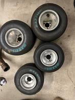 OTK kart velgen/banden Freeline maxxis, Sport en Fitness, Karting, Ophalen of Verzenden, Zo goed als nieuw, Kart