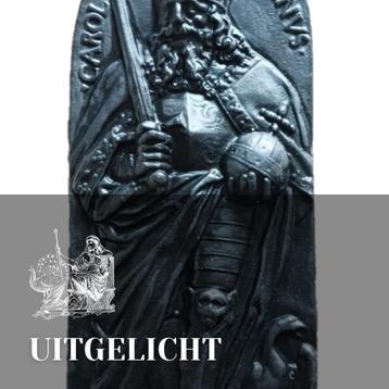 Carolus Magnus gietijzeren reliëf | EUR 99,95 beschikbaar voor biedingen