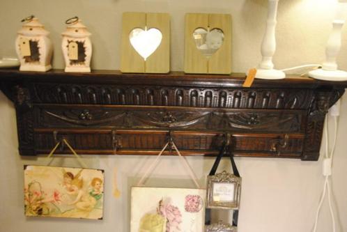 kapstok, Huis en Inrichting, Woonaccessoires | Kapstokken, Gebruikt, Wandkapstok, Hout, Ophalen