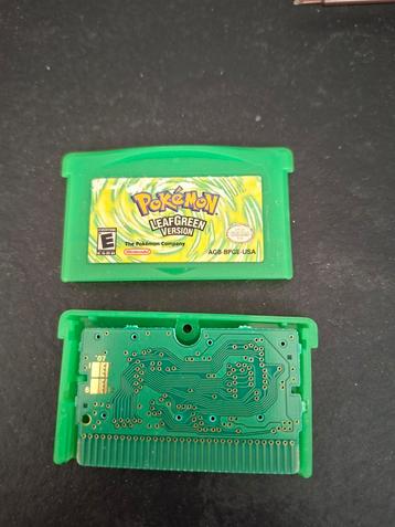 Authentieke Pokemon Leafgreen Game Boy Advance beschikbaar voor biedingen