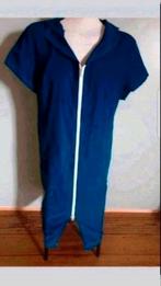 Blauw jurk met witte stippen, Kleding | Dames, Jurken, Blauw, Maat 42/44 (L), Ophalen of Verzenden, Zo goed als nieuw