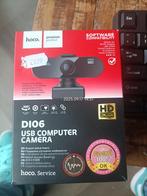 Hoco. D106 USB Computer Camera - 2K HD Webcam, Computers en Software, Webcams, MacOS, Microfoon, Nieuw, Ophalen of Verzenden
