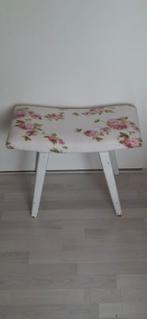 Vintage Krukje met Bloemenstof, Ophalen, Gebruikt, Hout