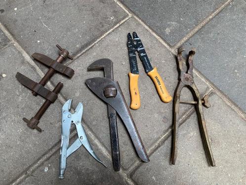 Oa: Griptang, kabelschoentang, pijpentang en nog meer., Doe-het-zelf en Verbouw, Gereedschap | Handgereedschap, Gebruikt, Ophalen