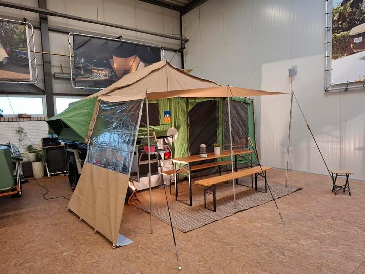 3Dog Camping Traildog OffRoader bouwjaar 2015, Caravans en Kamperen, Vouwwagens, 3DOG, Aanwezig, Ophalen