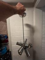 Moderne Design Hanglamp - Chroom, Huis en Inrichting, Lampen | Hanglampen, Ophalen of Verzenden, Zo goed als nieuw, Metaal, Minder dan 50 cm