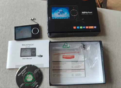 Ricatech MP4/MP3 Speler RC2410 - 1GB, Audio, Tv en Foto, Mp4-spelers, Gebruikt, Minder dan 2 GB, Overige merken, Ophalen of Verzenden