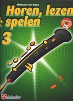 Hobo-Horen Lezen & Spelen 3 lesboek + cd en stijlboek 3, Muziek en Instrumenten, Overige genres, Les of Cursus, Hobo, Ophalen of Verzenden