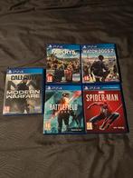 5 PS4 games, Spelcomputers en Games, Games | Sony PlayStation 4, Overige genres, Gebruikt, Ophalen of Verzenden, Online