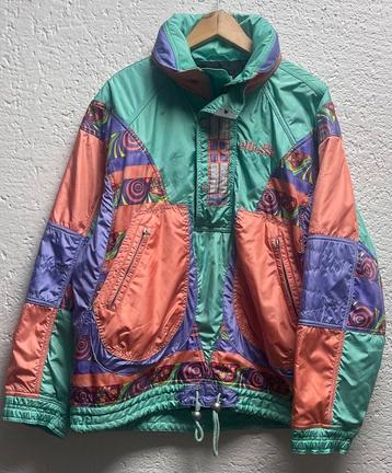 Vintage jaren 80 Ellesse anorak jas 42/44/46 beschikbaar voor biedingen