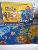 Bordspel aardrijkskunde: Kinder wereld reis., Hobby en Vrije tijd, Gezelschapsspellen | Bordspellen, Ophalen of Verzenden, Zo goed als nieuw