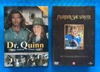 DVD Dr Quinn serie -1- 4dvd  Murder she wrote -3dvd-, Ophalen of Verzenden, Zo goed als nieuw, Detective en Krimi
