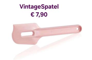 TUPPERWARE Vintage Pink Garneer Spatel  beschikbaar voor biedingen