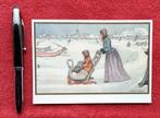 Prentbriefkaart voor het kind . Anton Pieck., Verzenden, 1920 tot 1940, Ongelopen, Klederdracht