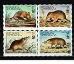 dominicana 1994 pf wwf serie zoogdieren wildlife spitsmuis, Ophalen of Verzenden, Postfris, Dier of Natuur