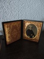 ANTIEK REIS ETUI DAQUERREO TYPE verzenden mogelijk, Ophalen