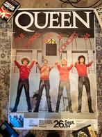 Queen Tour poster Works Tour Frankfurt 26 sept 1984 groot!!, Verzamelen, Poster, Artwork of Schilderij, Zo goed als nieuw, Verzenden
