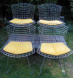 4X BERTOIA STOEL 420 KNOLL VINTAGE  1985, Ophalen, Modern design, Gebruikt, Overige kleuren