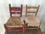Twee oude kinderstoeltjes, Kinderen en Baby's, Kinderkamer | Tafels en Stoelen, Ophalen of Verzenden, Gebruikt, Stoel(en)
