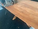 Massief Acacia Houten Tafel 200x100 - Matrix Poot, Ophalen, 100 tot 150 cm, Vijf personen of meer, Ovaal