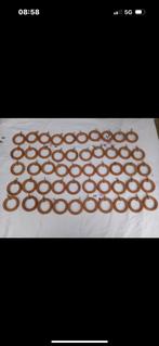 Houten gordijn ringen, Ophalen of Verzenden, Zo goed als nieuw