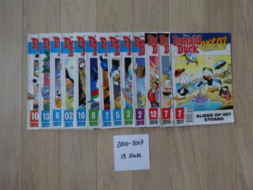 Donald Duck EXTRA jaargang 2010-2017 – 13 st beschikbaar voor biedingen