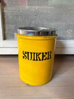 Mooi geel emaille BK suikerbus (zonder deksel), Antiek en Kunst, Antiek | Emaille, Ophalen of Verzenden