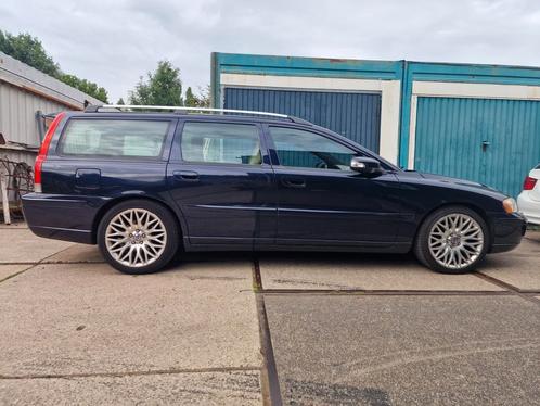 Volvo V70 2.4 D5 2007 Blauw, Auto's, Volvo, Particulier, V70, Airbags, Airconditioning, Alarm, Bochtverlichting, Centrale vergrendeling