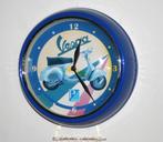 Vespa wandklok metaal, Ophalen of Verzenden, Gebruikt, Gebruiksvoorwerp
