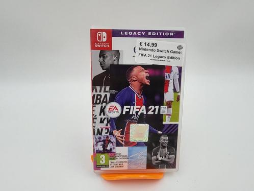 Nintendo Switch Game: FIFA 21 Legacy Edition, Spelcomputers en Games, Games | Nintendo Switch, Zo goed als nieuw, Sport, 3 spelers of meer