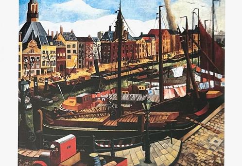 0143  CHARLEY TOOROP ~ Leuvehaven Rotterdam, Verzamelen, Ansichtkaarten | Themakaarten, Ongelopen, 1980 tot heden, Overige thema's
