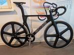 Edge baanfiets inc. 5 spaaks wielen, Fietsen en Brommers, Fietsen | Racefietsen, Carbon, Zo goed als nieuw, Meer dan 20 versnellingen