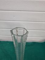 Vaas kristal glas vintage smal, Huis en Inrichting, Woonaccessoires | Vazen, Ophalen of Verzenden, 'T Olde Gre-j, Info@toldegrej.nl