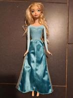 Frozen barbie Elsa, Disney, Ophalen of Verzenden, Zo goed als nieuw, Barbie