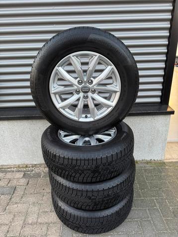 17 inch audi velgen met winterbanden continental 5x112 beschikbaar voor biedingen