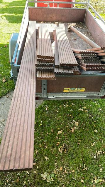 Partijtje vlonderplanken. 145X21 mm beschikbaar voor biedingen