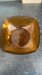 Vintage Duralex schaal amber kleur, Ophalen