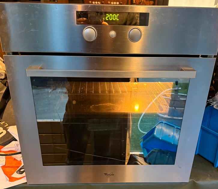 Nette inbouw oven merk whirlpool, Witgoed en Apparatuur, Ovens, Zo goed als nieuw, 45 tot 60 cm, Ophalen of Verzenden