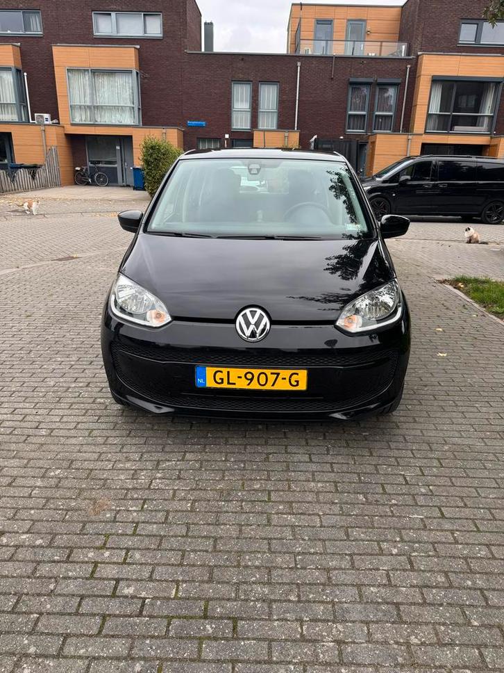 Volkswagen up! 1.0 Ecofuel 68PK 5D BMT 2015 Zwart, Auto's, Volkswagen, Particulier, up!, Airbags, Airconditioning, Bluetooth, Boordcomputer