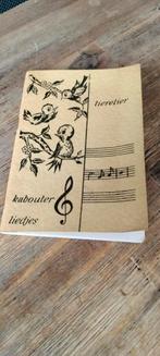 vintage kabouter liedjes tierelier boekje, Ophalen of Verzenden, Gelezen