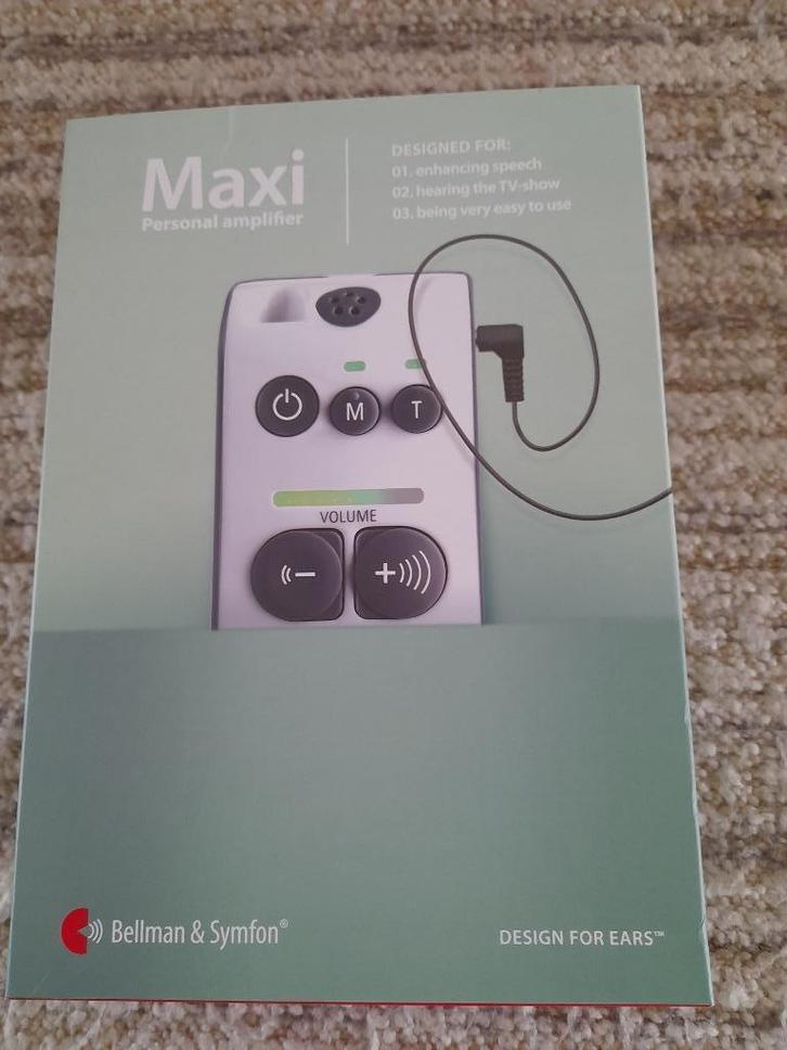 Bellman & Symfon Maxi Personal amplifier, Diversen, Verpleegmiddelen, Zo goed als nieuw, Ophalen of Verzenden