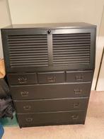 Zwarte secretaire GRATIS, Ophalen, Gebruikt, Secretaire kastje