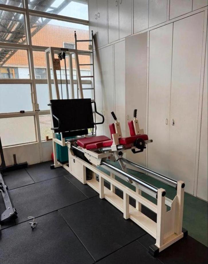 Technogym Beinpresse / Legpress / Hackensmidt / 400 KG, Sport en Fitness, Fitnessmaterialen, Gebruikt, Overige typen, Armen, Benen