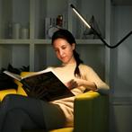 Dimbare Staande LED-Lamp Vloerlamp Staande Lamp Incl. RC, Huis en Inrichting, Lampen | Vloerlampen, Ophalen of Verzenden