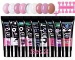 9 stuks Polygel 15ml tvoor Nagels/Nagelspullen/Nail art, ., Nieuw, Ophalen of Verzenden, ,